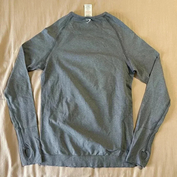 Gymshark Vital Seamless 2.0 Long Sleeve Top - Picture 2 of 4